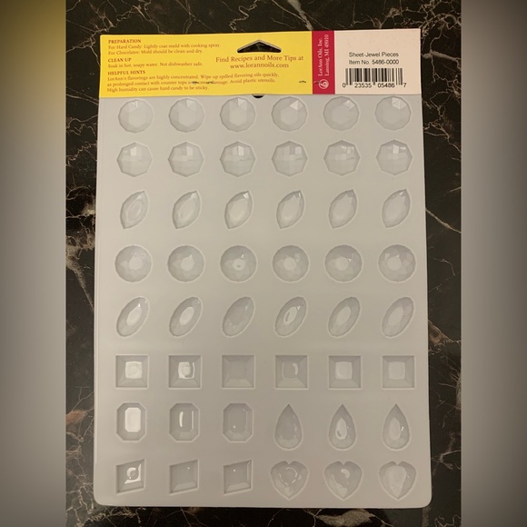 LorAnn Gourmet Candies Mold (7 Molds) - Picture 3 of 10